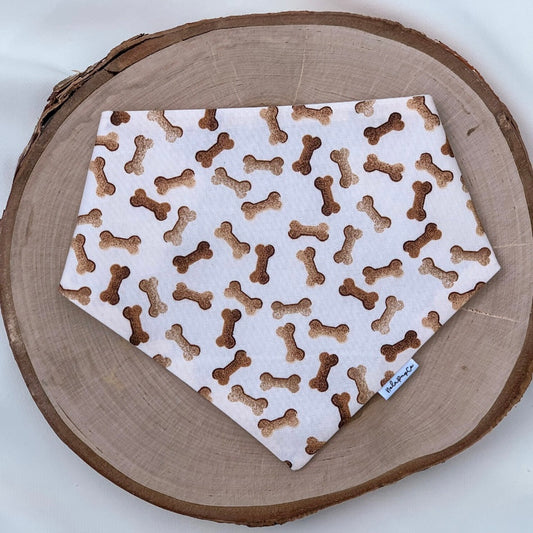 Dog Bone Over the Collar Bandana