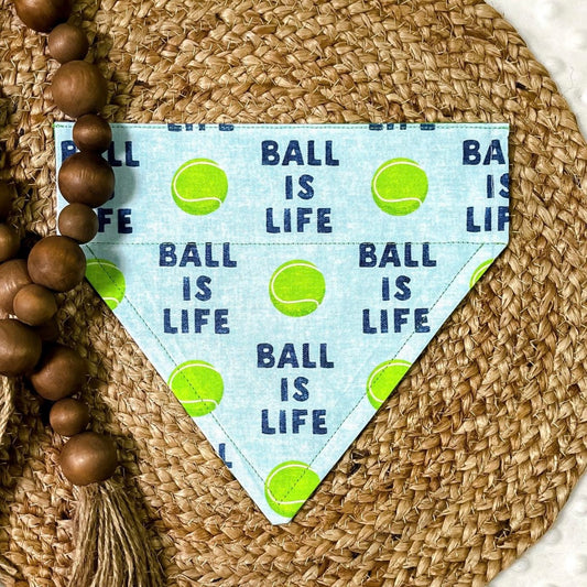 Ball is Life Over the Collar Bandana