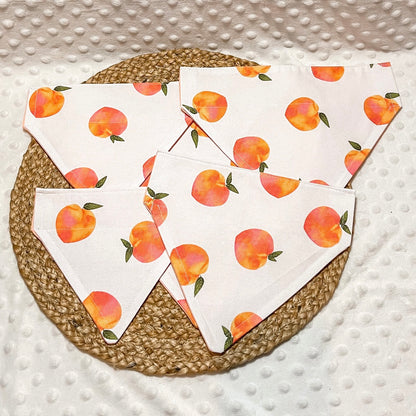 Peachy Over The Collar Bandana